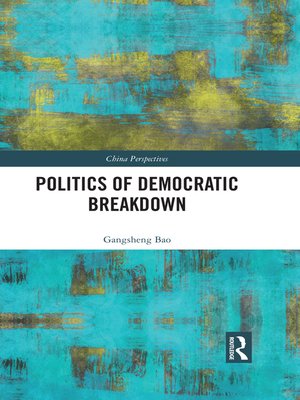 cover image of Politics of Democratic Breakdown